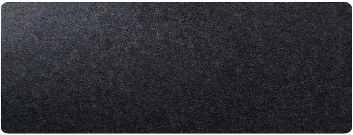 CHuangQi Gaming Mouse Pad, Felt Desk Mat for Laptop Keyboard, 3.0mm Felt Office Table Protector, Non Slip No Crease