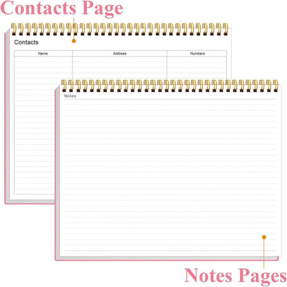 Weekly Productivity Planner - 8.5" x 11" Dashboard Desk Notepad Has 6 Focus Areas to List Tasks for Goals, Projects, Clients, Academic or Meal-Organize Your Daily Work Efficiently, 54 Weeks, Green