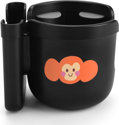 Accmor 2-in-1 Walker Cup Holder with Phone Holder, Wheelchair Cup Holder, Rollator Cup Holder, Cup Phone Holder for Walker, Wheelchair, Rollator, Mobility Scooter