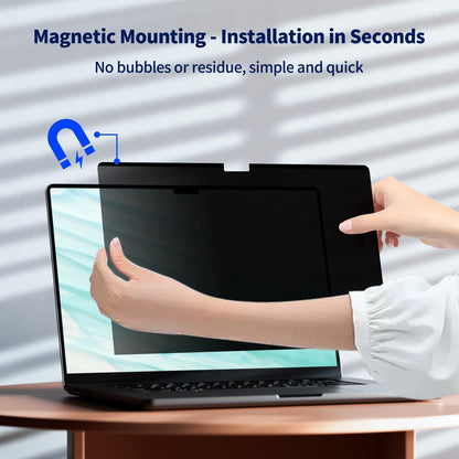 Magnetic Privacy Screen for 2026 MacBook Neo 13-Inch, Removable Matte Laptop Privacy Screen Shield Anti Glare Blue Light Filter - Anti-Spy for Mac Neo A18 Pro Chip