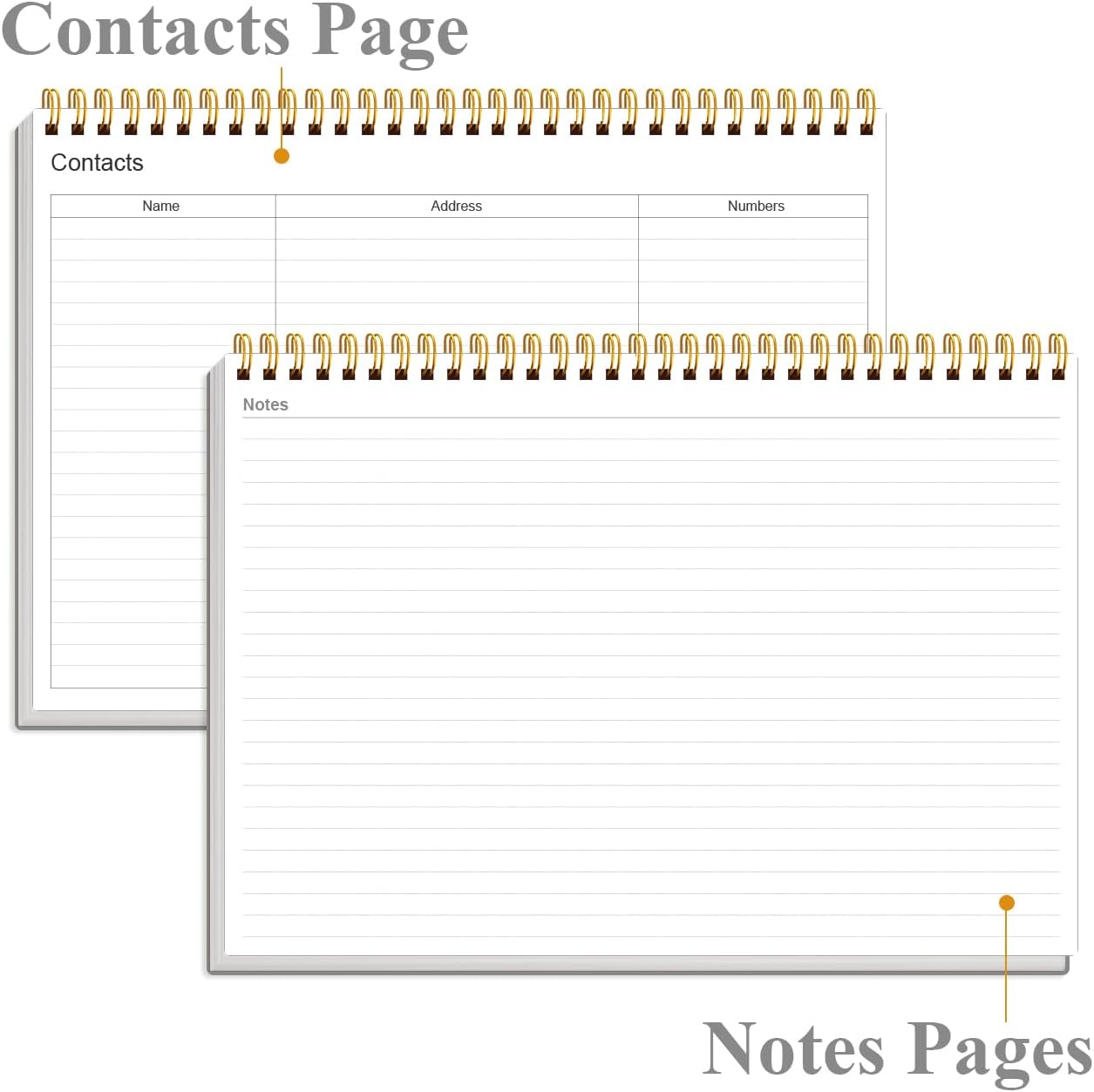 Weekly Productivity Planner - 8" x 11" Dashboard Desk Pad/Planner, Habit Tracker, Spiral Undated Weekly Planner for Office/School/Home, 54 Weeks, Black