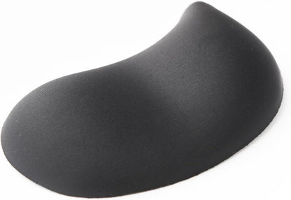 Ergonomic Mouse Wrist Rest Pad, Small Gel Mouse Keyboard Support Cushion Non-Slip Base, for Easy Typing and Wrist Pain Relief Office Computer, Laptop, PC Gaming (Blue)
