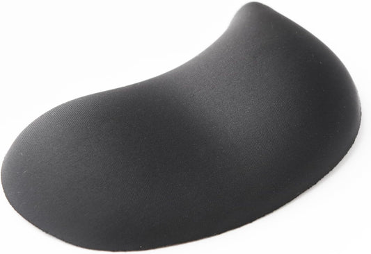 Ergonomic Mouse Wrist Rest Pad, Small Gel Mouse Keyboard Support Cushion Non-Slip Base, for Easy Typing and Wrist Pain Relief Office Computer, Laptop, PC Gaming (Blue)