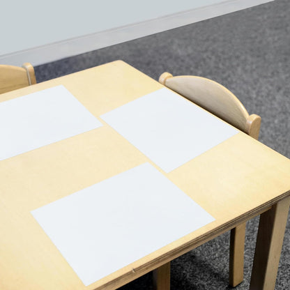 Dry Erase Board Sticker- Whiteboard Stickers-8.27''x11.69'' Removable Dry Erase Sheets- Fridge Dry Erase Paper for Wall/Desk/Refrigerator/Door/Locker/Home/Office/Classroom (White-2Pcs)