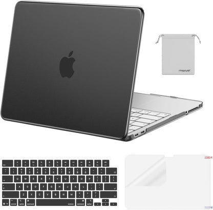 MOSISO Compatible with MacBook Neo Case 13 inch 2026 Release Model A3404 with A18 Pro Chip, 4 in 1 Kit Precision Fit Crack & Scratch Resistant Protective Hard Shell Case Cover, Crystal Clear