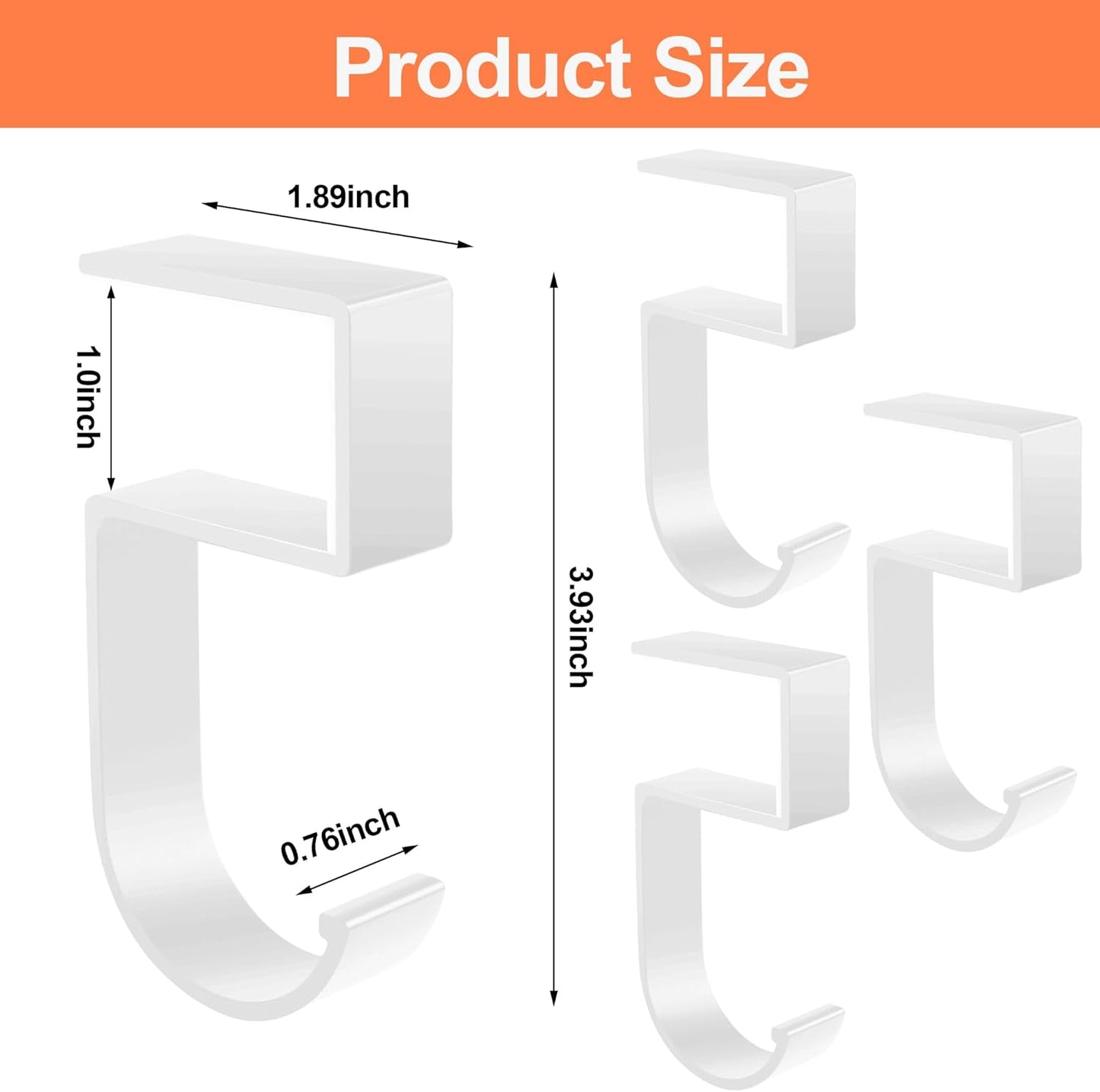2PCS Purse Hook for Table - Heavy Duty Purse Hanger for Table High-Strength Alloy Materials Purse Holder for Desk Can Hook Bags, Umbrellas, Keys, Cups and Headphone