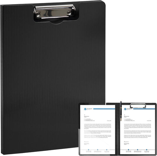 Clipboard Folder, A4 Foldable Clipboards with Pocket, File Cover Office Folder Clipboard, 360 Degree Foldable Storage Clipboards for Office, School or Medical Field, Green