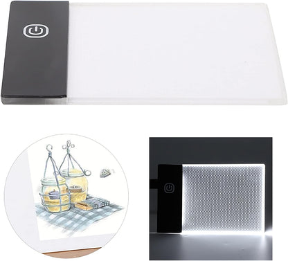 LED Tracing Light Pad, A6 Light Board for Animation Drawing Tracing, USB Copy Board for Stencil Tattoo Sketching, Flipbook Light Pad for Kids Artists