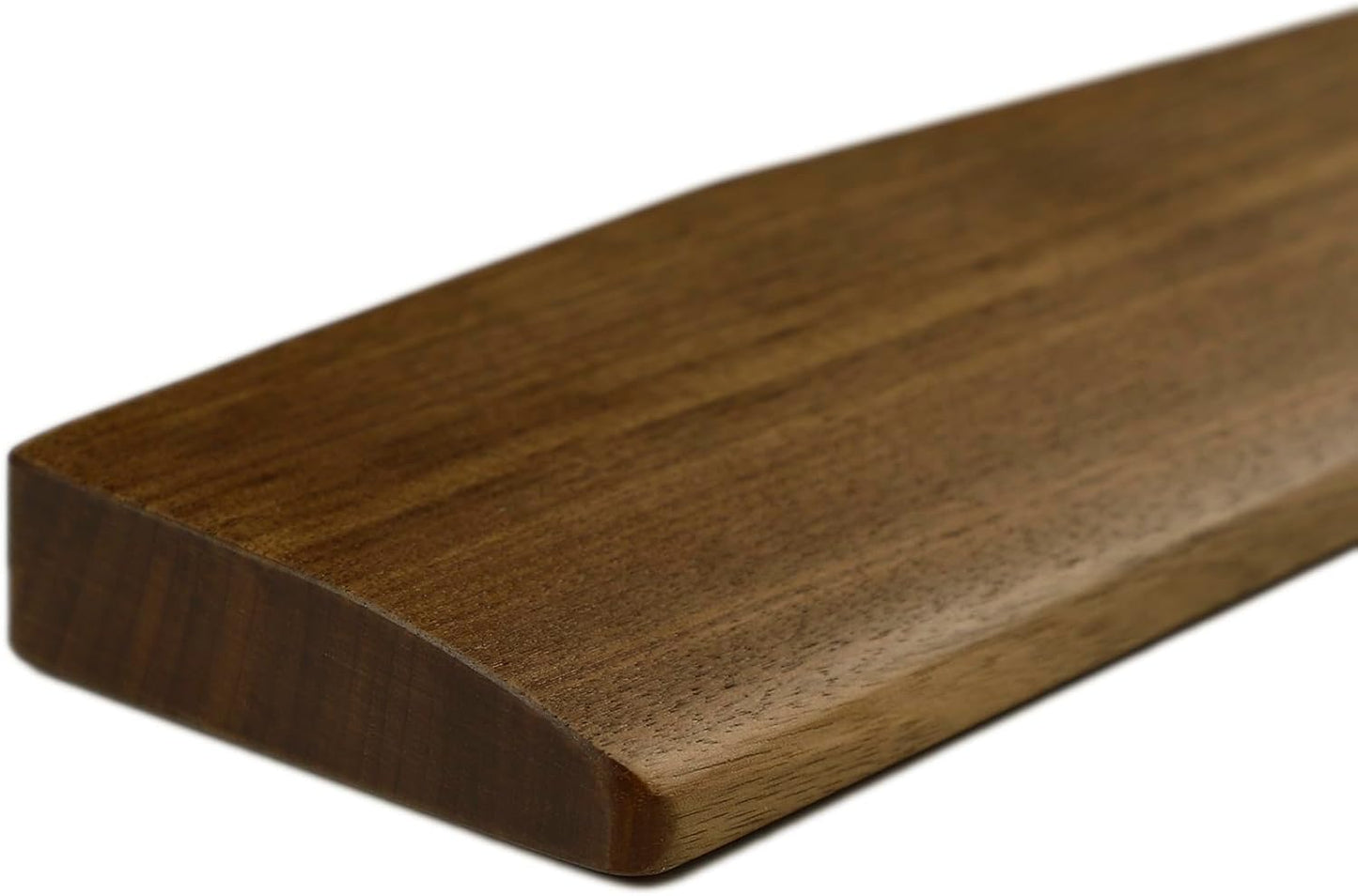 YMDK Wooden Wrist Rest Solid Wood Walnut for Keychron Q13 Pro Mechanical Keyboard