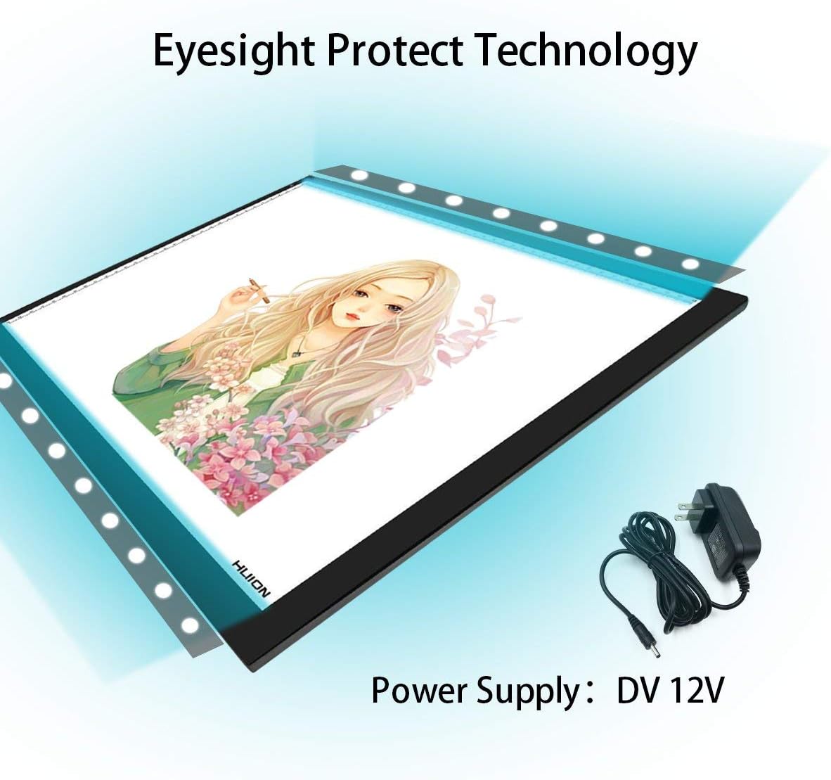 Huion A3 Thin Light Box LED Light Pad Light Tracer for Artcraft Tracing Animation Drawing Sketching Calligraph