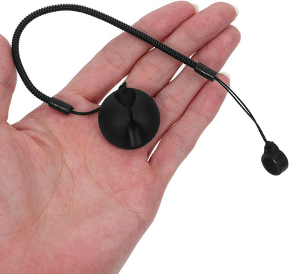 BESPORTBLE 2pcs Retractable Tablet Pen Tether with Elastic Pen Leash and Silicone Holder for Touch Stylus Desk Clipboard Drawing