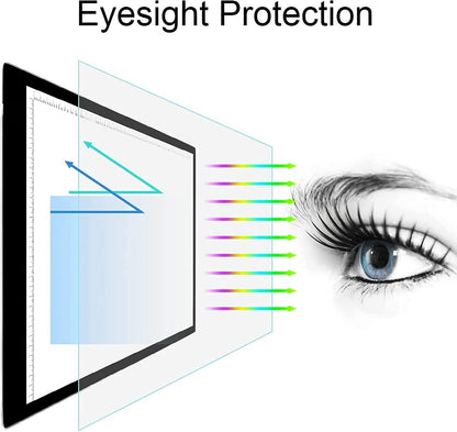 lqiflvc Extra Large Artist Light Box A0 Tracer LED Artcraft Tracing Pad Used 47in for Large-Scale Diamond Painting Production/Corporate Advertising Display/School Painting Works Display
