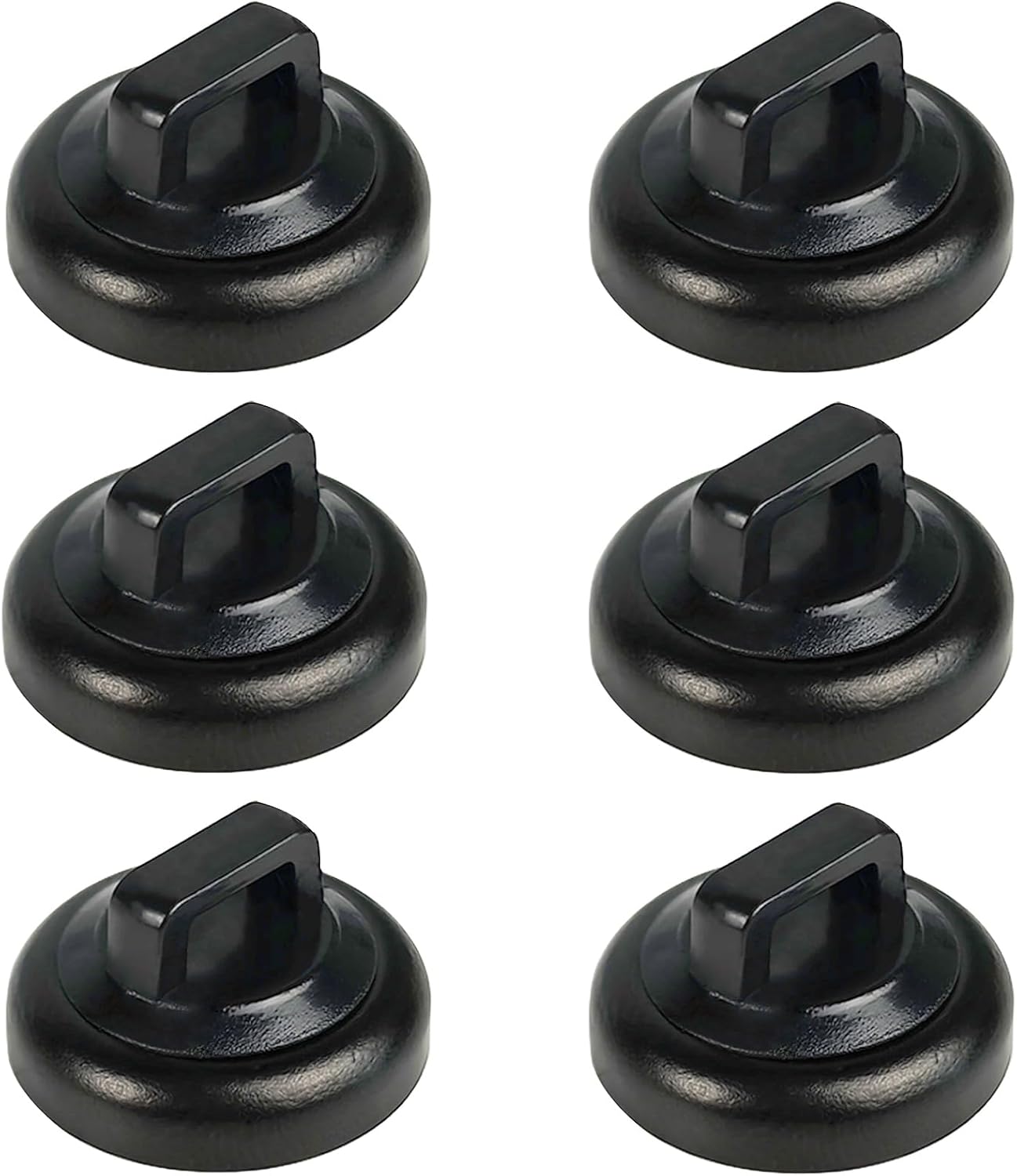 Magnet Zip Tie Mount Magnetic Zip Ties Mount Clips Base Holder Strong Multipurpose Wire Cable Holder Mount Wire Clips Management for Home Office Marine Electrical Wiring (Black, 12 Piece)