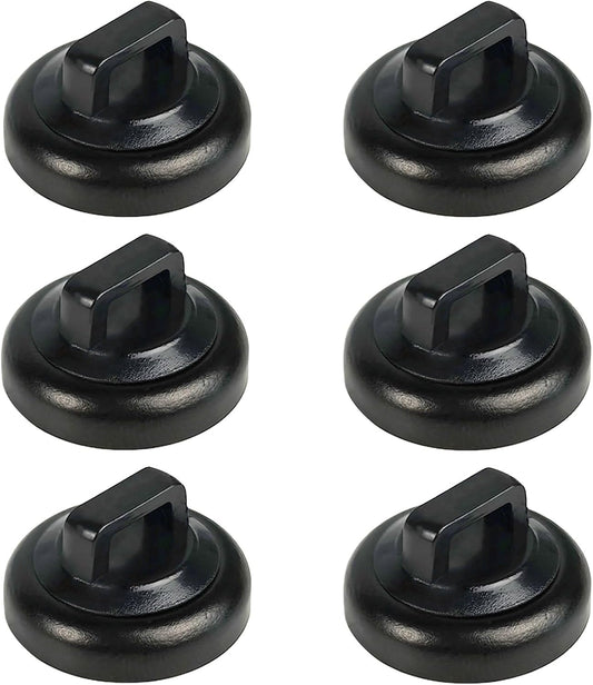 Magnet Zip Tie Mount Magnetic Zip Ties Mount Clips Base Holder Strong Multipurpose Wire Cable Holder Mount Wire Clips Management for Home Office Marine Electrical Wiring (Black, 12 Piece)