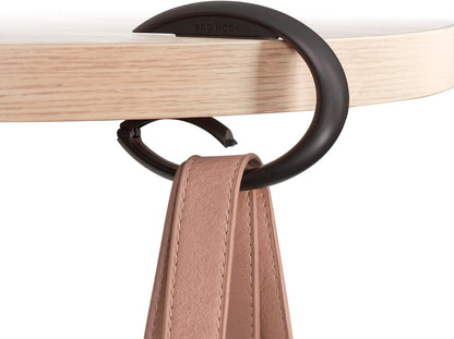 Bobino | Purse Hook | Bag Hook & Bag Holder For Table | Portable Purse Hanger | Purse Hook For Table & Purse Hook For Desk | Travel Luggage Hook | Purse Holder | Purse Accessories For Women | Charcoal