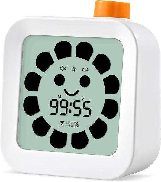 EooCoo Digital Visual Timer 60-Minute Countdown (3-in-1) for Kids & Adults, Handy Time Management Tool, Classroom Essential, Ideal Back-to-School Teacher Gift - Fits Homeschool, Kitchen, ADHD Users