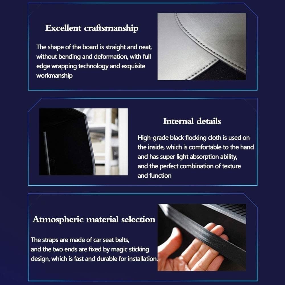32-inch Desktop Computer Screen Hood, Monitor Hood for Sun Glare, Computer Shade, That Provides Privacy and Protection, for Office, Play Games