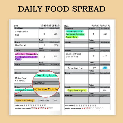 qianshan Travelers Notebook Inserts with PVC Sleeve,Undated Weekly Planner,Weekly To Do List Notepad,TN Journal,30 Sheets,8.5" x 4.7",Pocket Travelers Notebook for Journals,Diaries,Planners,Pink Cat