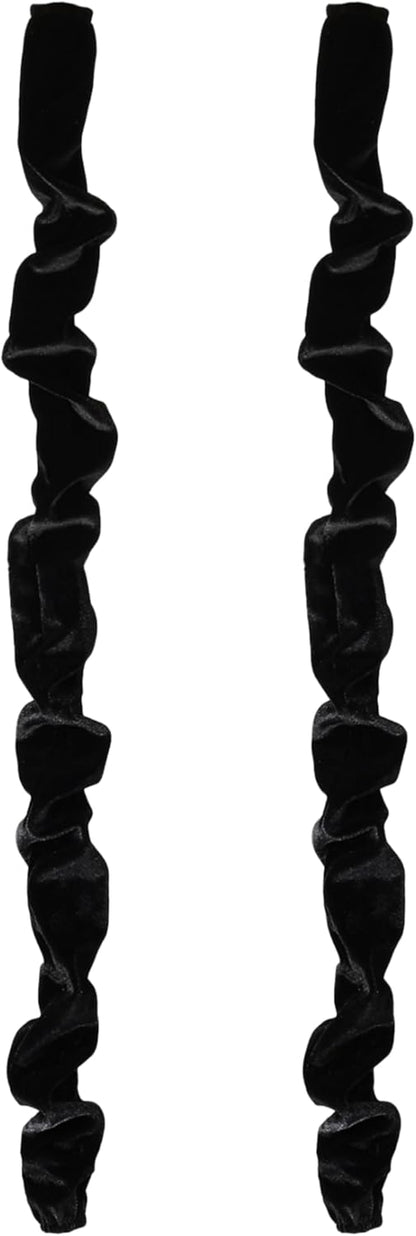 Chandelier Fabric Cord Cover 1 Pack White Chain Cover 70.8 inches Brushed Polyester Fabric Chain Sleeve for Chandelier Cord Hider Cable Management (None Touch Fasteners)