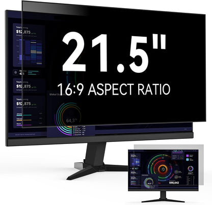 Laptop Privacy Screen 14 Inch Compatible with HP/Dell/Acer/Samsung/Asus/Lenovo/Toshiba,16:10 Aspect Removable Anti Glare Blue Light Filter Protector, 14 in Laptop Privacy Screen Shield