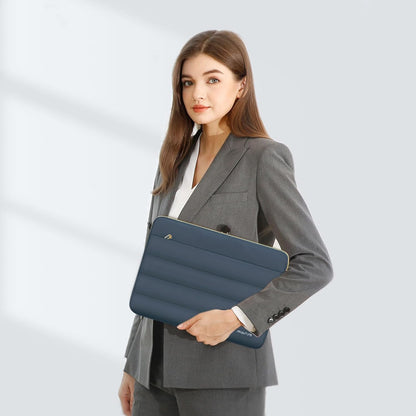 MOSISO Laptop Case 13.3 inch,13-13.3 inch Puffy Laptop Sleeve Compatible with MacBook Neo/Air 13.6 M5 M4 M3 M2 M1/Pro 13/14,HP Dell ASUS Lenovo,Polyester Horizontal Bag with Small Case, Sand