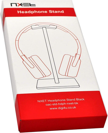 Headphone Stand, Universal Aluminum Holder Showing Display Hanger for HyperX Cloud II Gaming Headset, Microsoft Xbox One Chat, Turtle Beach Recon, Sony Headset 2.0 and More
