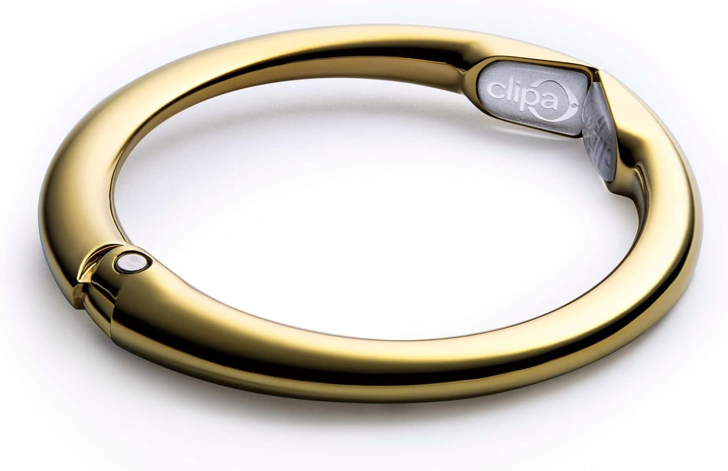 Clipa Bag Hanger - The Ring that Opens Into a Hook, Closes Automatically | Hangs Almost Anywhere in Just 1/2" of Space | Holds 33 lbs | 9 Styles | 3 yr Warranty