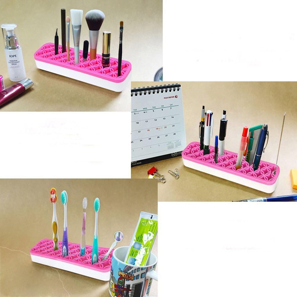 Desktop Organizers ,Cosmetic Storage Box& Desktop Storage Box Blue