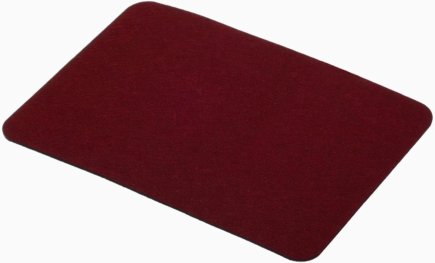 PATIKIL 9"x8" Mouse Pad, Felt Dual Side Soft Desk Pad Writing Mat for Office Home, Light Gray