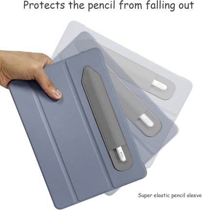 YINVA Pencil Holder Compatible with Apple Pencil 2nd Generation and 1st Gen, Elastic Sleeves Pencil Pouch Accessories Design for iPad and Stylus (Black)