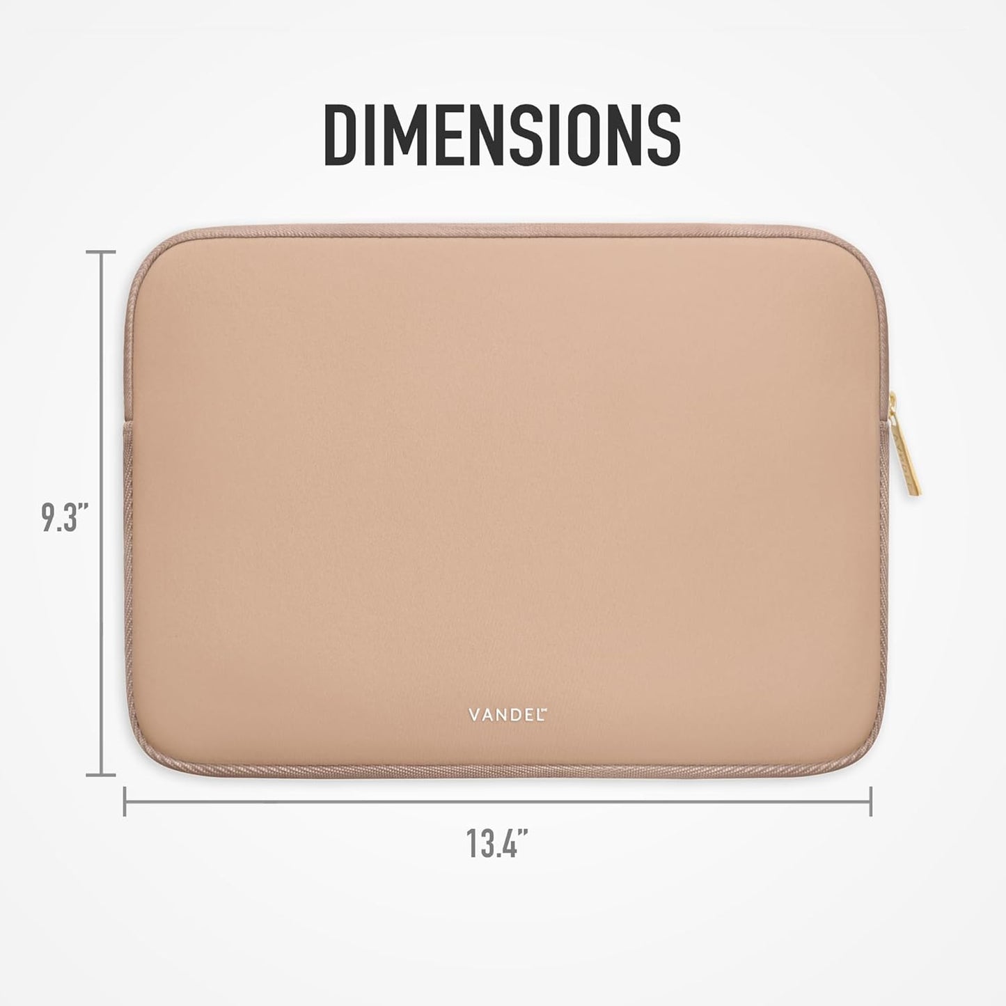 Vandel Slim MacBook Pro 16 Inch Laptop Sleeve, 15.6-16 inch Laptop Case, Protective MacBook Case Sleeve, Dell XPS 16 Cover 15.6 in, HP 15-fc, Lenovo IdeaPad 15, Mac Book Pouch, Computer Carrying Bag