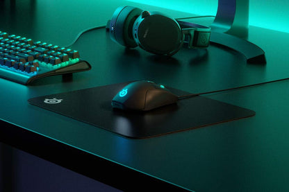 SteelSeries QcK Gaming Mouse Pad - XXL Cloth - Peak Tracking and Stability - Esports Mousepad - Never-Slip - Full Desk Coverage