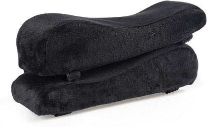 Office Chair Armrest Pads,1 Pair Ergonomic Armrest Pads, Memory Foam Elbow Support Cushions for Computer, Gaming and Desk Chairs