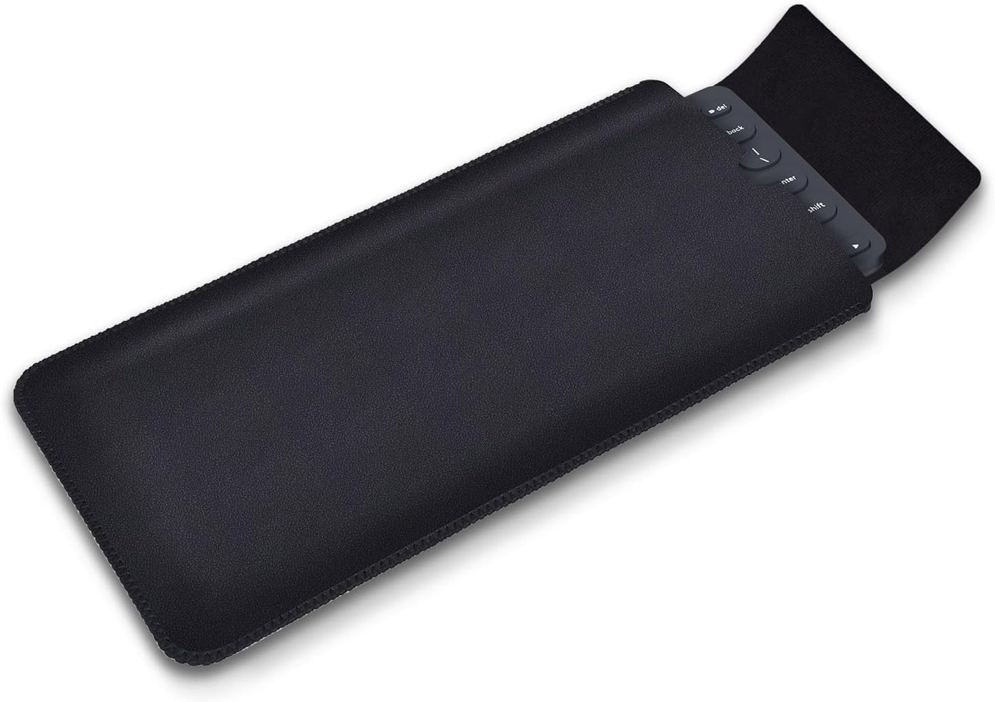 Protective Keyboard Sleeve Case for Logitech MX Keys Mini Minimalist & MX Mechanical Mini Wireless Illuminated Keyboard, Logitech MX Mini PU Sleeve Bag Case, Black