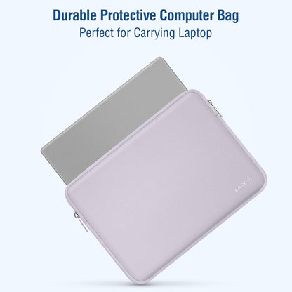 MOSISO Laptop Case 13.3 inch, 13-13.3 inch Laptop Sleeve Bag Compatible with MacBook Air/Pro 13/Pro 14 M5 M4 M3 M2 M1, HP Dell ASUS Lenovo, Neoprene Computer Sleeve Bag with Small Case, Baby Pink - Colors B