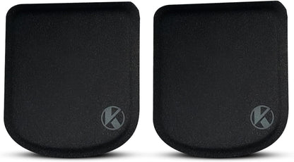 Ultra-Thin Portable Laptop Wrist Rest Pads (Onyx Black)