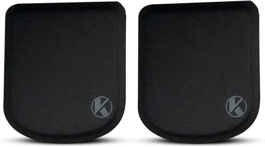 Ultra-Thin Portable Laptop Wrist Rest Pads (Onyx Black)