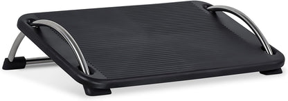 Mount-It! Tilting Footrest Under Desk | Ergonomic Office Foot Rest Adjustable | Computer Desk Foot Support | Large Platform Elevated Office Footrest with Non Slip Platform