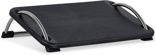 Mount-It! Tilting Footrest Under Desk | Ergonomic Office Foot Rest Adjustable | Computer Desk Foot Support | Large Platform Elevated Office Footrest with Non Slip Platform