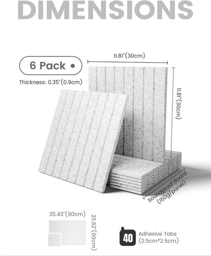 Fluxynara Large Felt Bulletin Board 48" x 36" Cork Board Alternative-12 Pack with 70 Safe Removable Adhesive Tabs, Cork Boards for Walls Cork Board for Home Office Classroom Pin Board (Oatmeal)