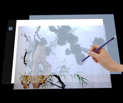 Generic Small Light Box for Tracing, Drawing, Painting, Diamond Art, Weeding Vinyl, LED Tracer Pads, Artists Light Boxes, Bright Drafting Lightpad, Lightboard, Tablet