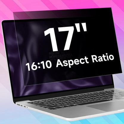 16 Inch 16:10 Laptop Privacy Screen Filter, Anti Blue Light Glare & Anti Scratch Computer Privacy Shield for 16" with 1920x1200 Aspect Ratio Laptop