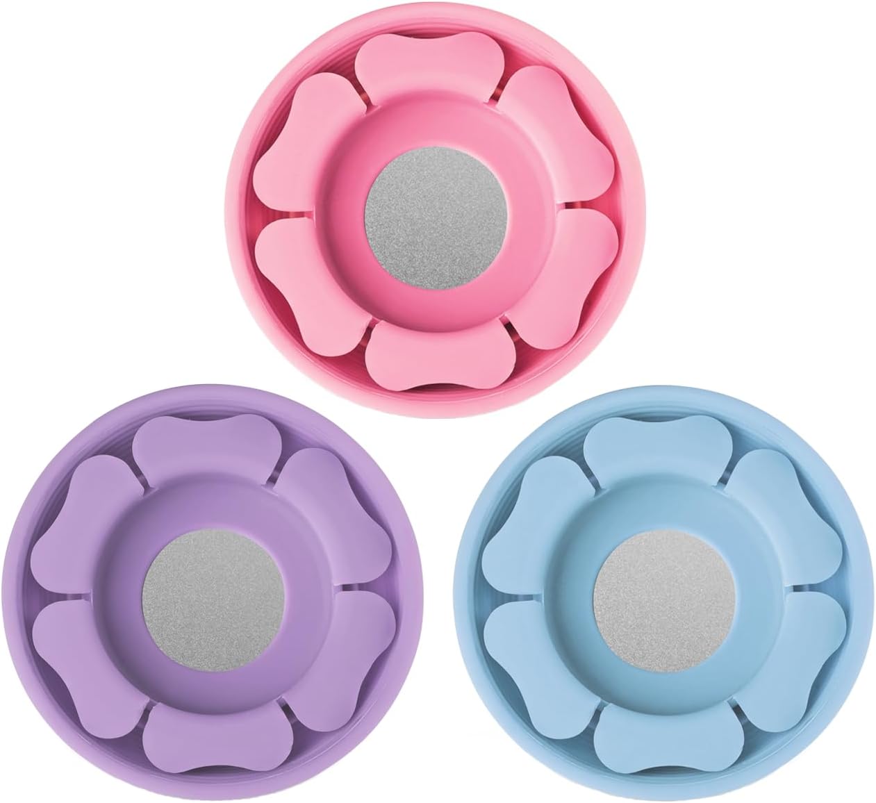 MAIRUI Wired Earbud Case 3 Pack Earphone Headphone Cord Organizer Earbuds Wrap Soft Silicone Magnetic Holder Storage Tangle Free Cable Winder(Red/Blue/Green)