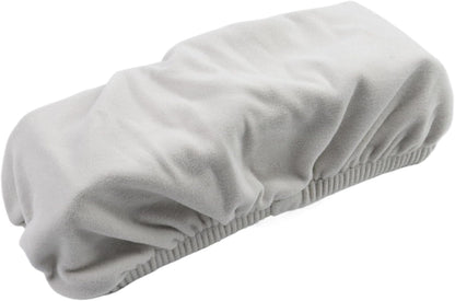 Office Chair Armrest Pads Covers Chair Cushions for Elbow and Forearms Removable Slipcovers (Dark Grey)