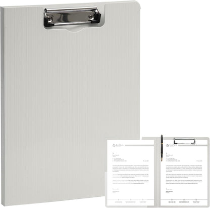 Clipboard Folder, A4 Foldable Clipboards with Pocket, File Cover Office Folder Clipboard, 360 Degree Foldable Storage Clipboards for Office, School or Medical Field, Green