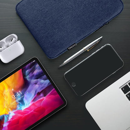 TiMOVO 9-11" Tablet Sleeve Bag for iPad 11-inch A16 2025, iPad 10.9"/10.2"| Air 11 Inch/5th/4th Gen. 10.9", Galaxy Tab A9+/A11Plus 11", Protective Bag Fit Smart Keyboard, Dusty Blue