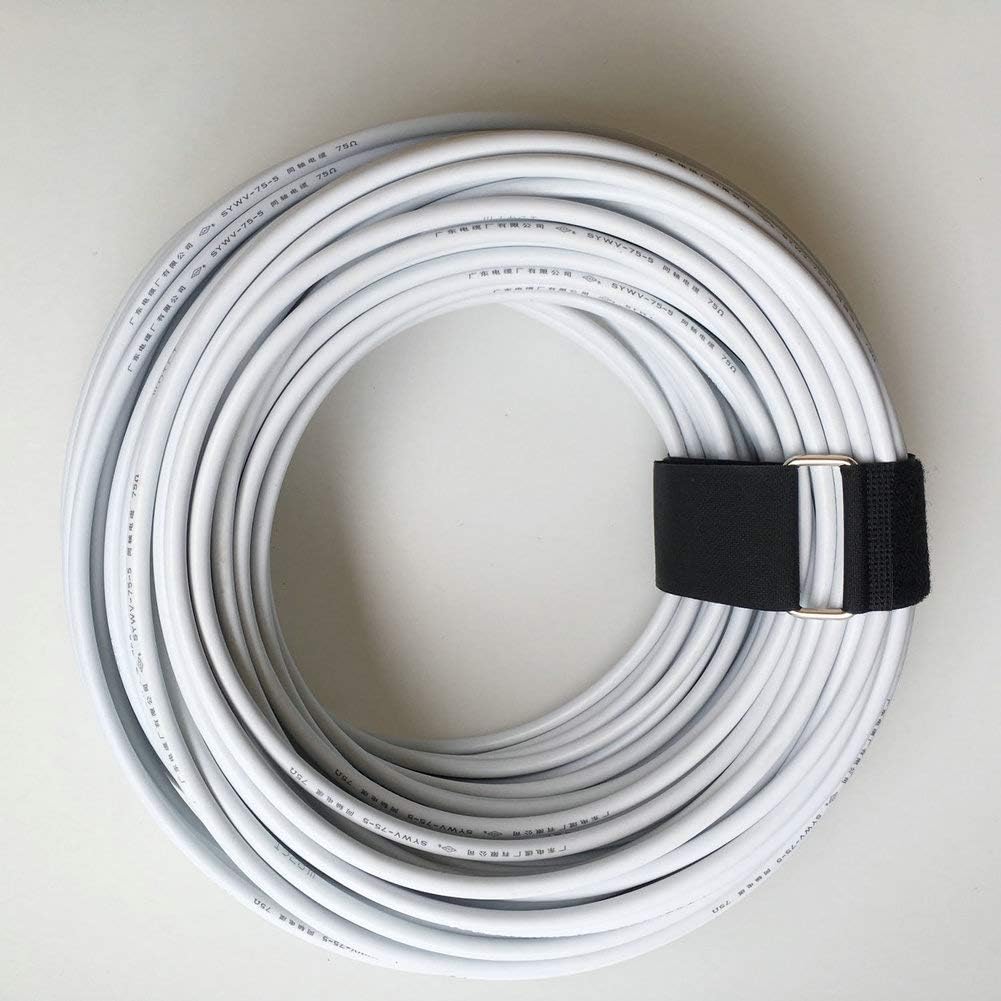 YiwerDer Reusable Fastening Cable Straps and Cable Ties Set 20 Pack(8"-12"-18"), Adjustable Multi-Purpose Hook and Loop Cord Ties to Keep Cords Organized and Tidy