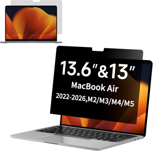 Privacy Screen for 2026 MacBook Neo 13-Inch A18 Pro, Anti Glare Film Blue Light Filter, Reduce Eye Strain Laptop Privacy Screen Shield and Protector for Mac Neo