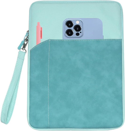 CAAORDKSO 9-11 Inch Tablet Sleeve Case, Tablet Bag Carrying Travel Pouch for iPad 11-inch A16 2025, 11 inch iPad Air M3 M2 / Pro M4, 10.2 10.9" iPad, Galaxy Tab S8/S9 11"/ Galaxy Tab A9+ Bag, Purple