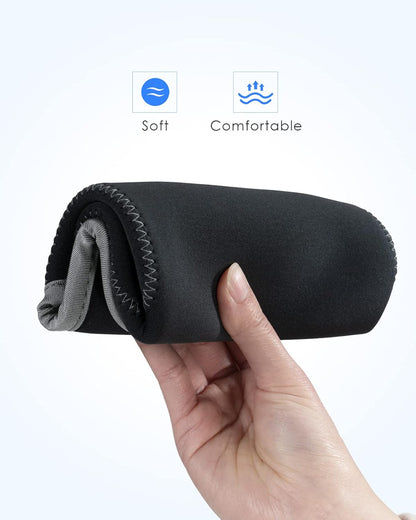 LENTION Storage Small Pouch Bag Cases for Accessories Laptop MacBook Power Adapter, Wireless Mouse, iPhone Charger, Cellphone, Power Bank, Cord Travel Cable Electronic Organizer - Dark Gray